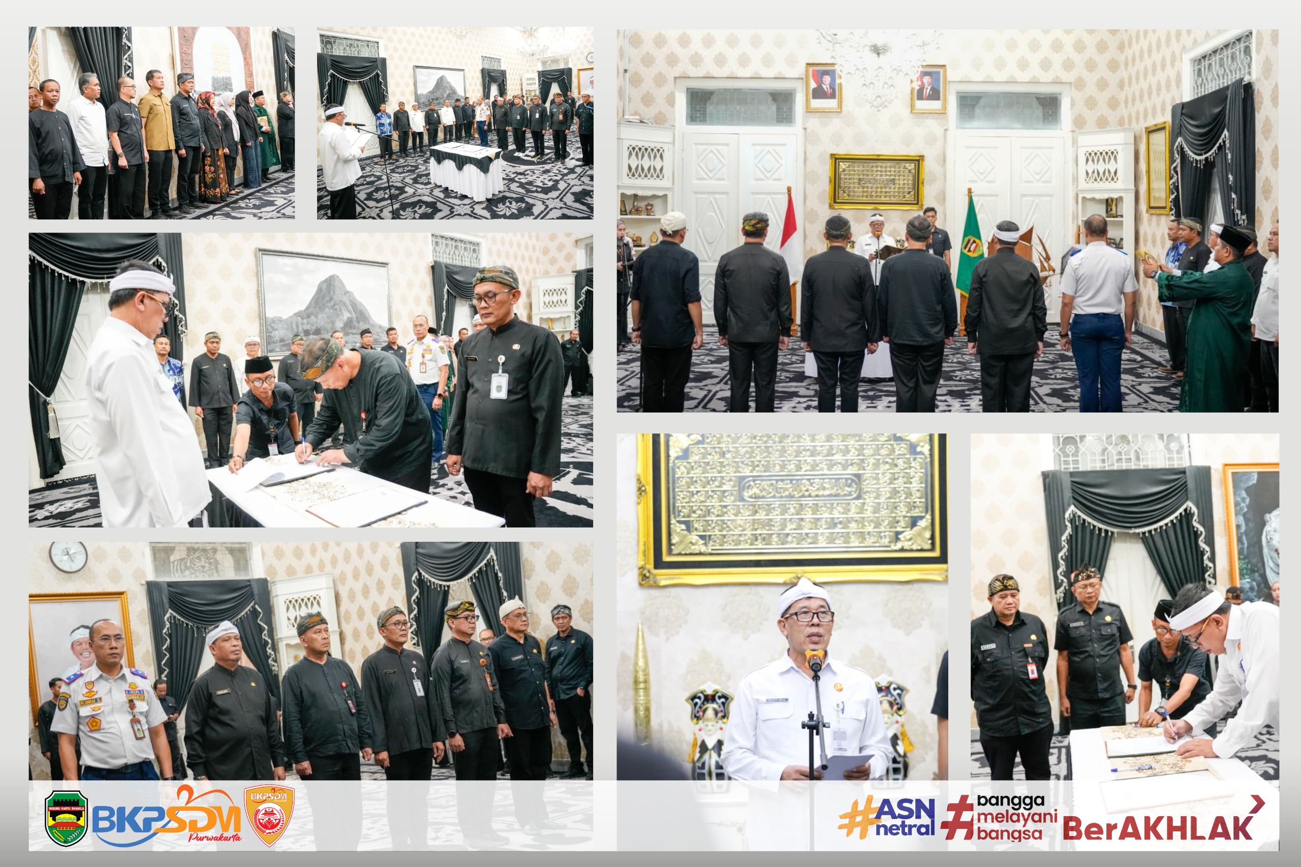 Sekretaris Daerah Lantik J P T Pratama Di Bale Nagri, Tekankan Efisiensi Dan Kinerja