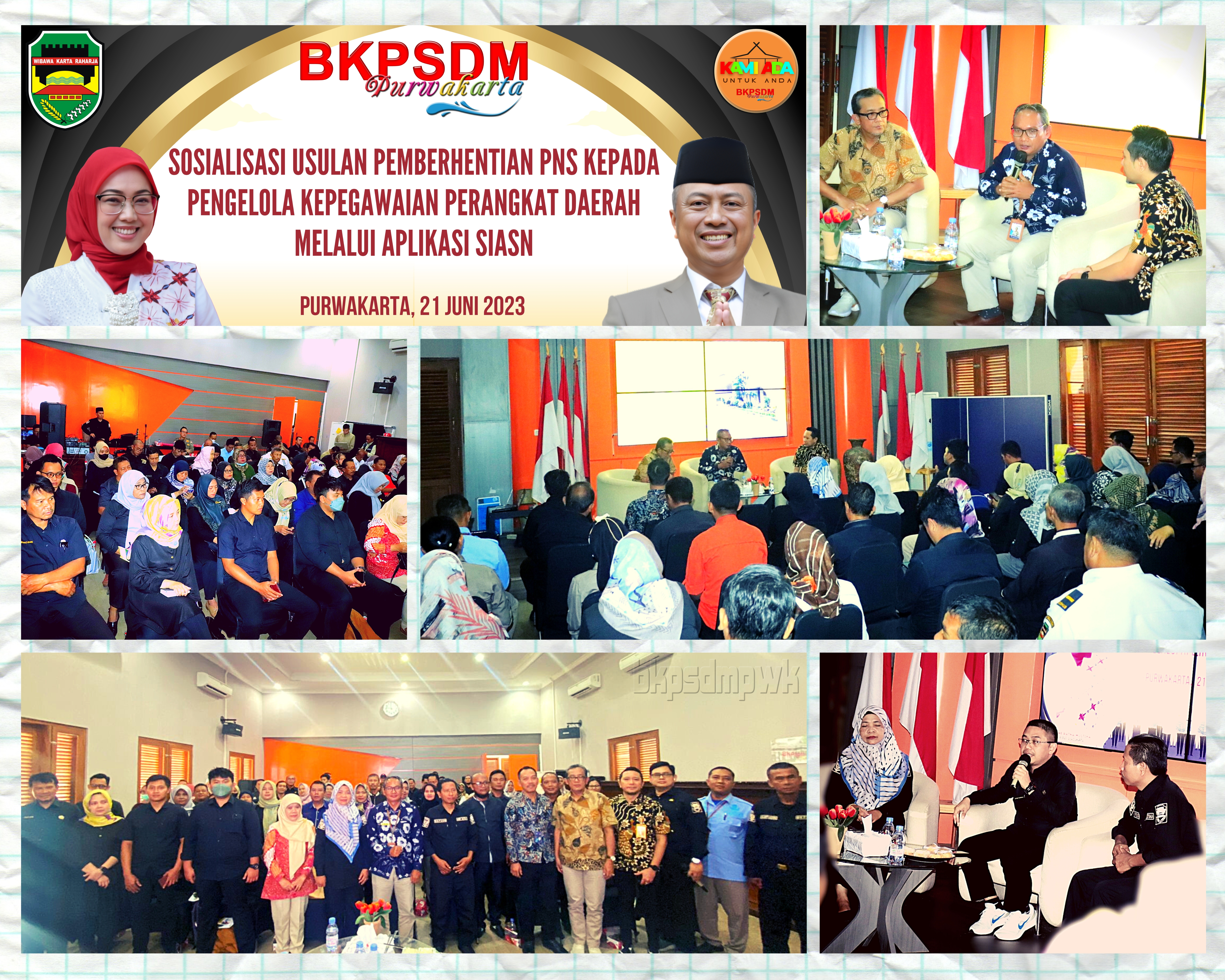 Sosialisasi Usulan Pemberhentian P N S Melalui Aplikasi S I A S N