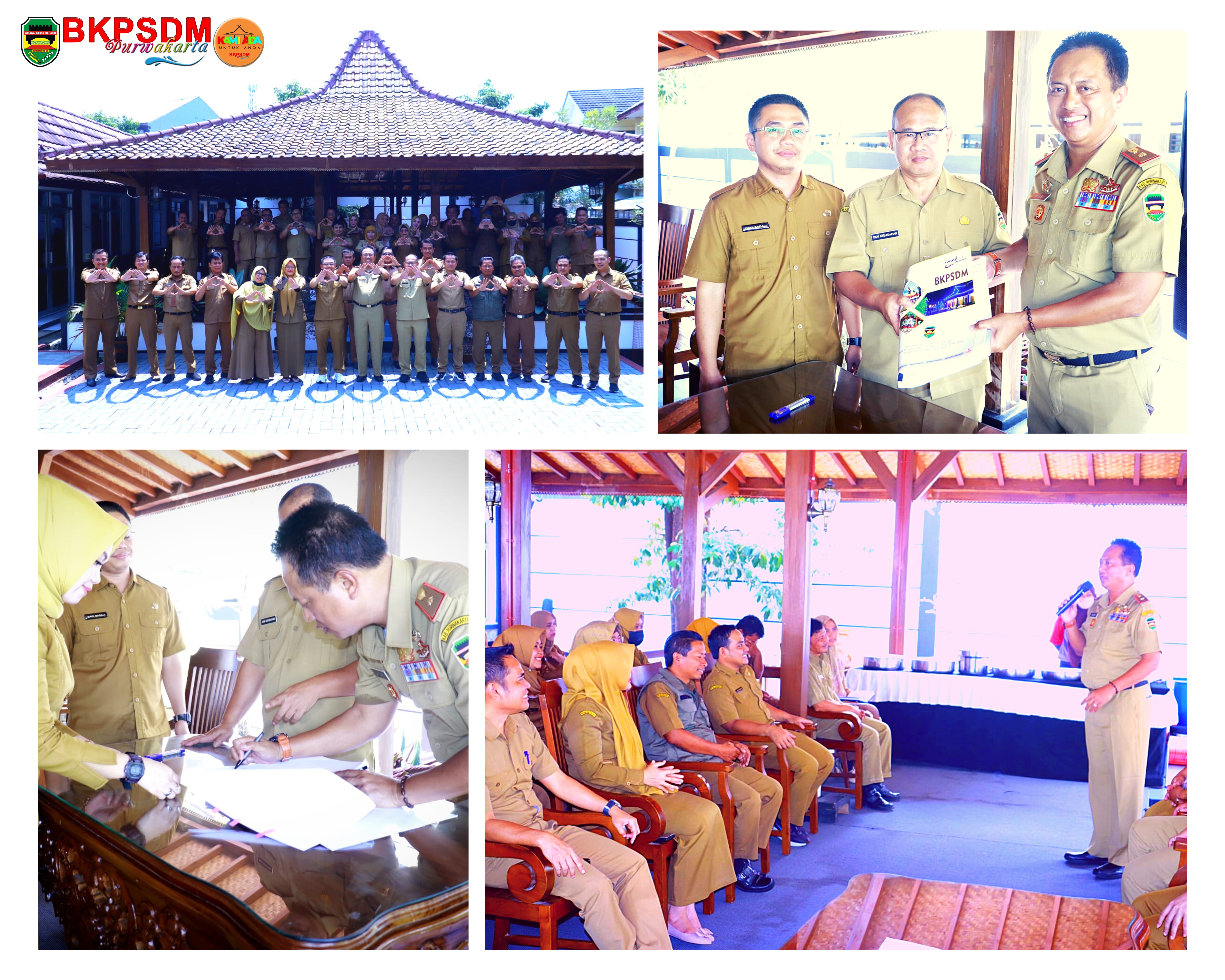 Serah Terima Jabatan Kepala B K P S D M Kabupaten Purwakarta