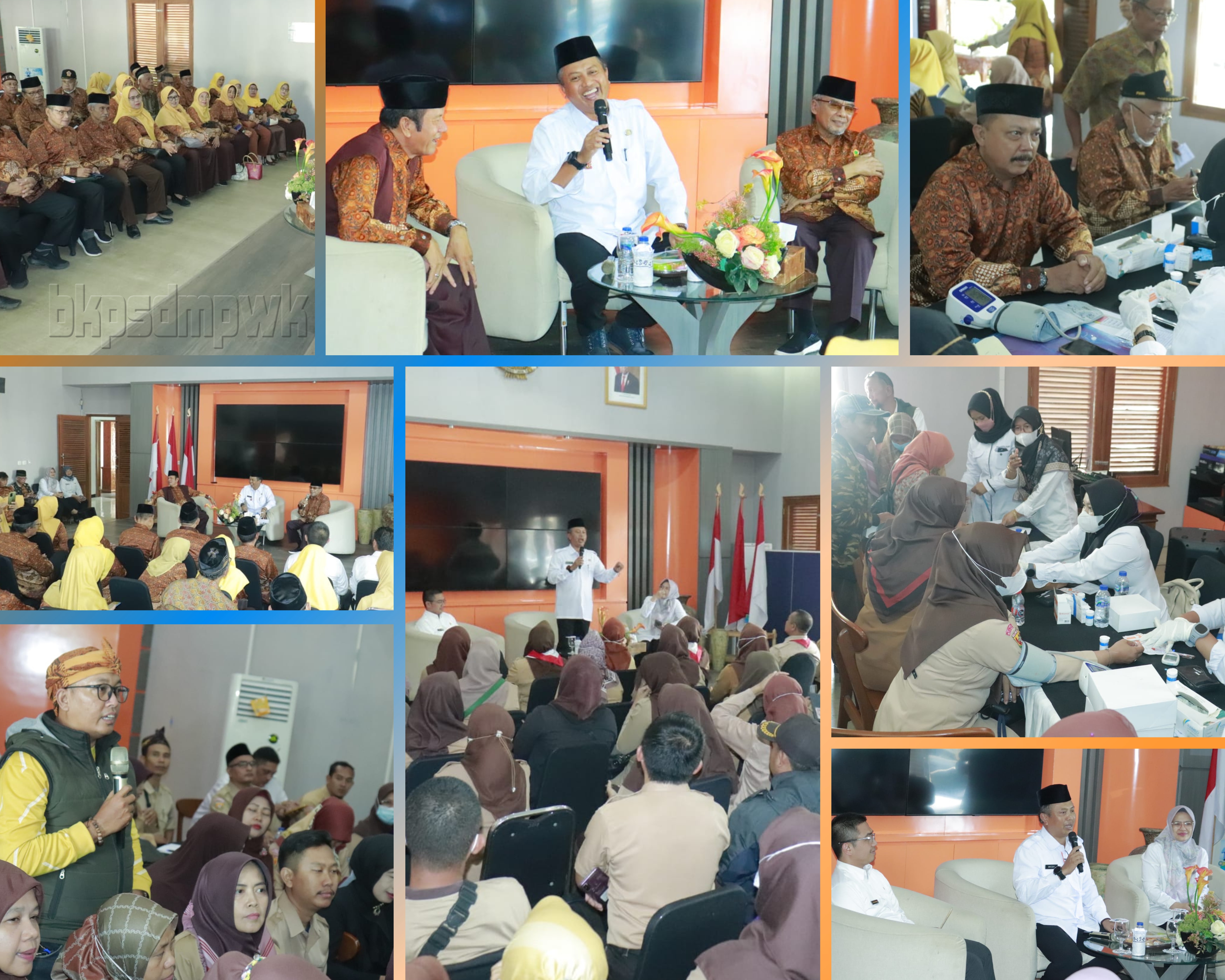 Penerimaaan Audiensi Dengan P W R I Dan P H K 2 I Kabupaten Purwakarta