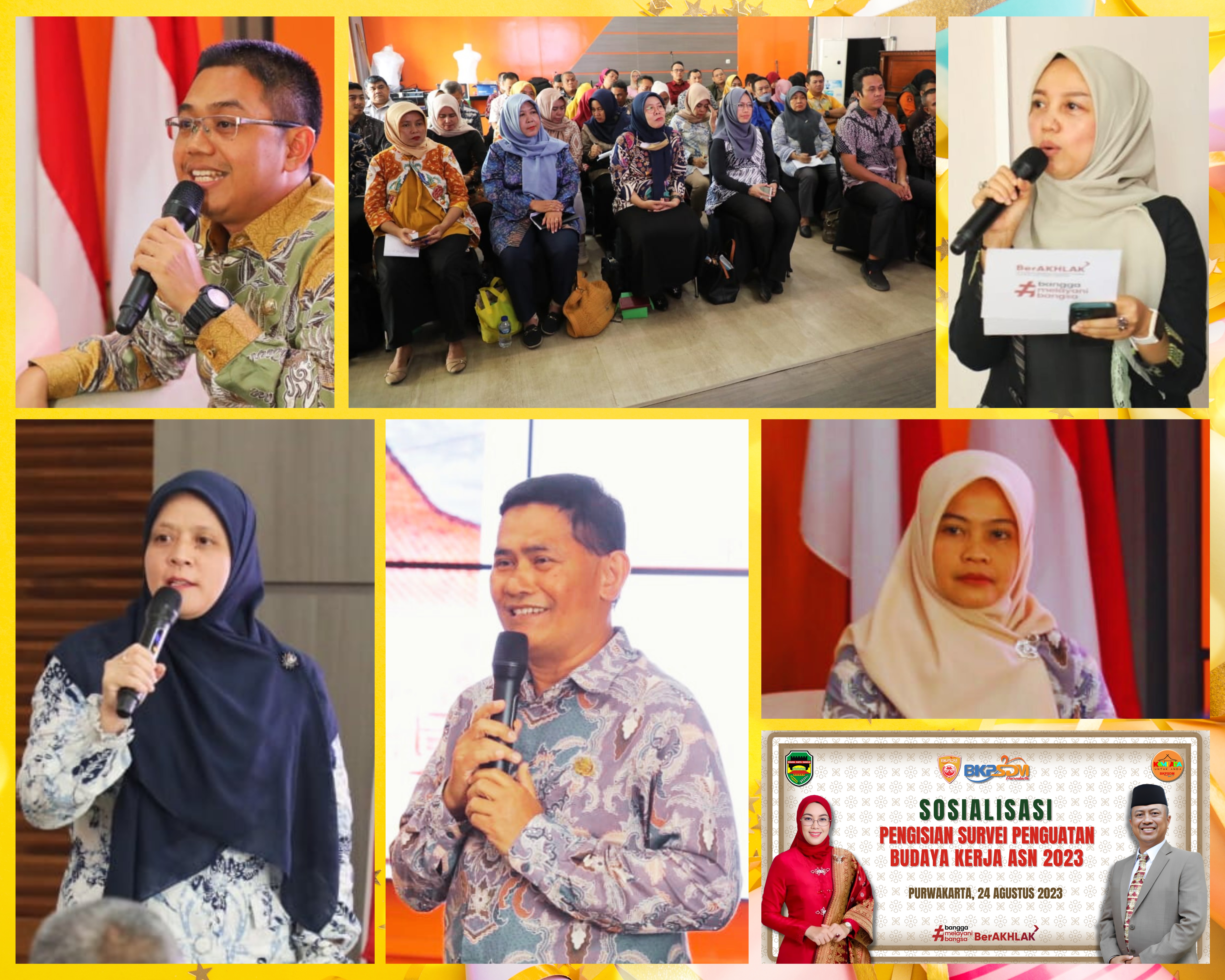 Sosialisasi Pengisian Survei Penguatan Budaya Kerja A S N