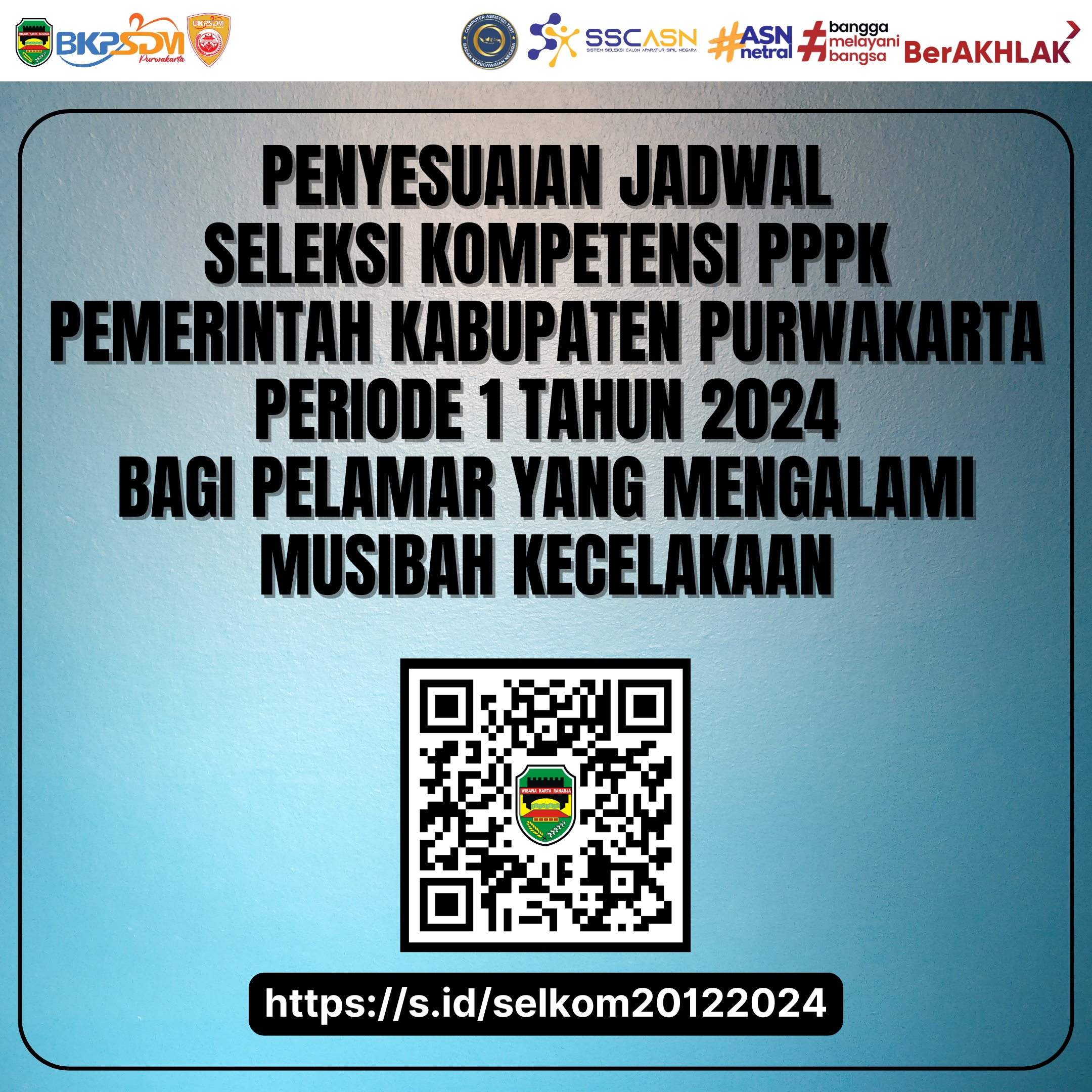 Penyesuaian Jadwal Seleksi Kompetensi P P P K Bagi Peserta Yang Mengalami Kecelakaan Lalu Lintas
