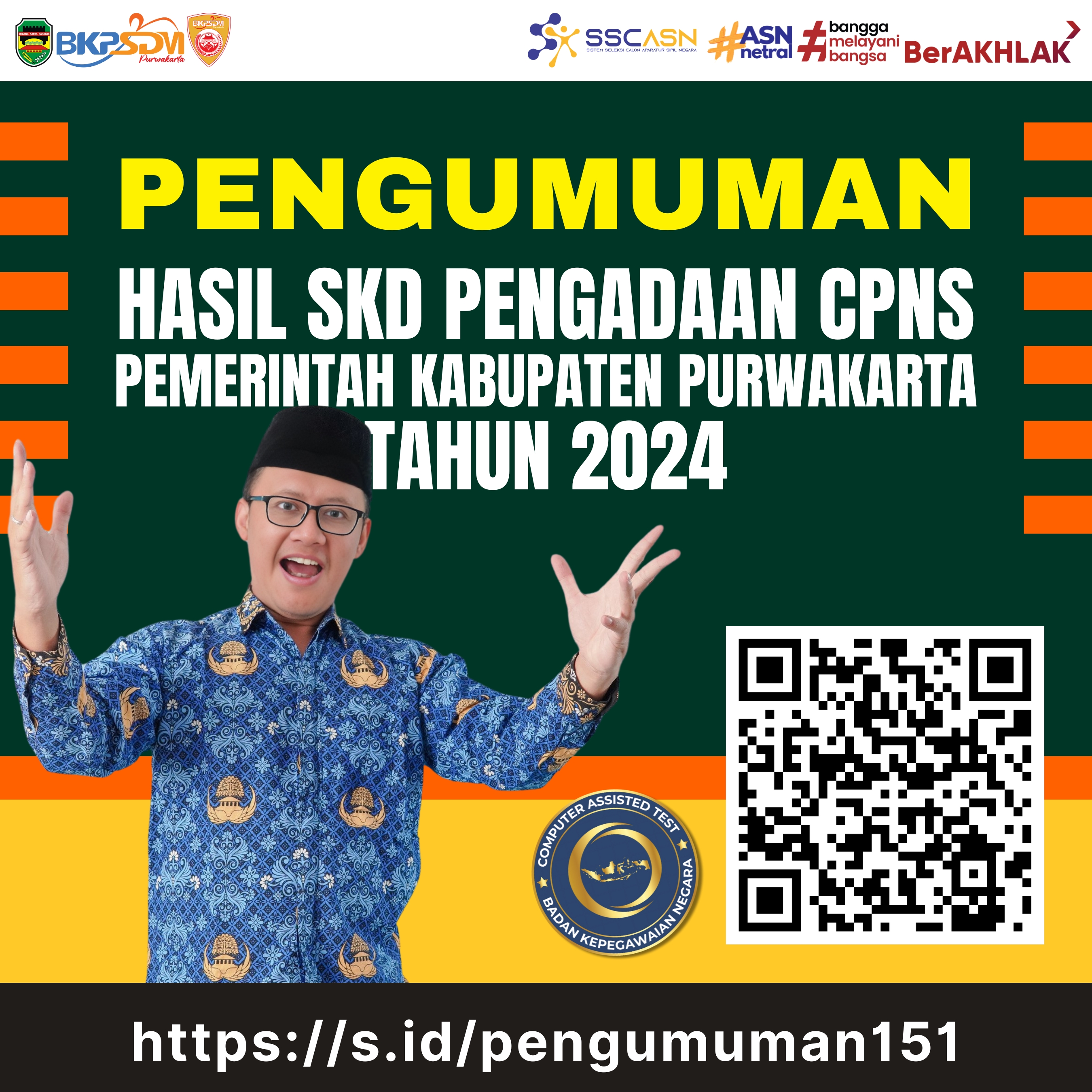 Hasil S K D Pengadaan C P N S Kabupaten Purwakarta Tahun 2024